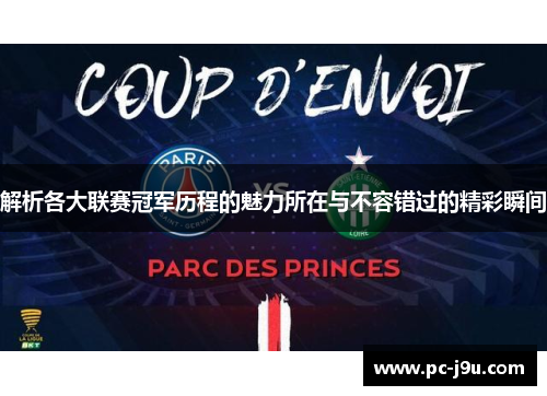 解析各大联赛冠军历程的魅力所在与不容错过的精彩瞬间