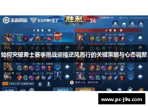 如何突破勇士赛季挑战迎接逆风而行的关键策略与心态调整