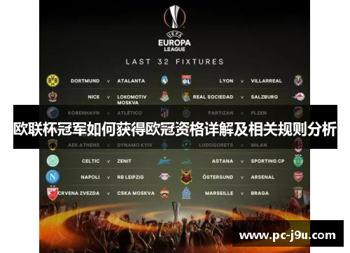 欧联杯冠军如何获得欧冠资格详解及相关规则分析