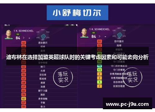 迪布林在选择加盟英超球队时的关键考虑因素和可能去向分析